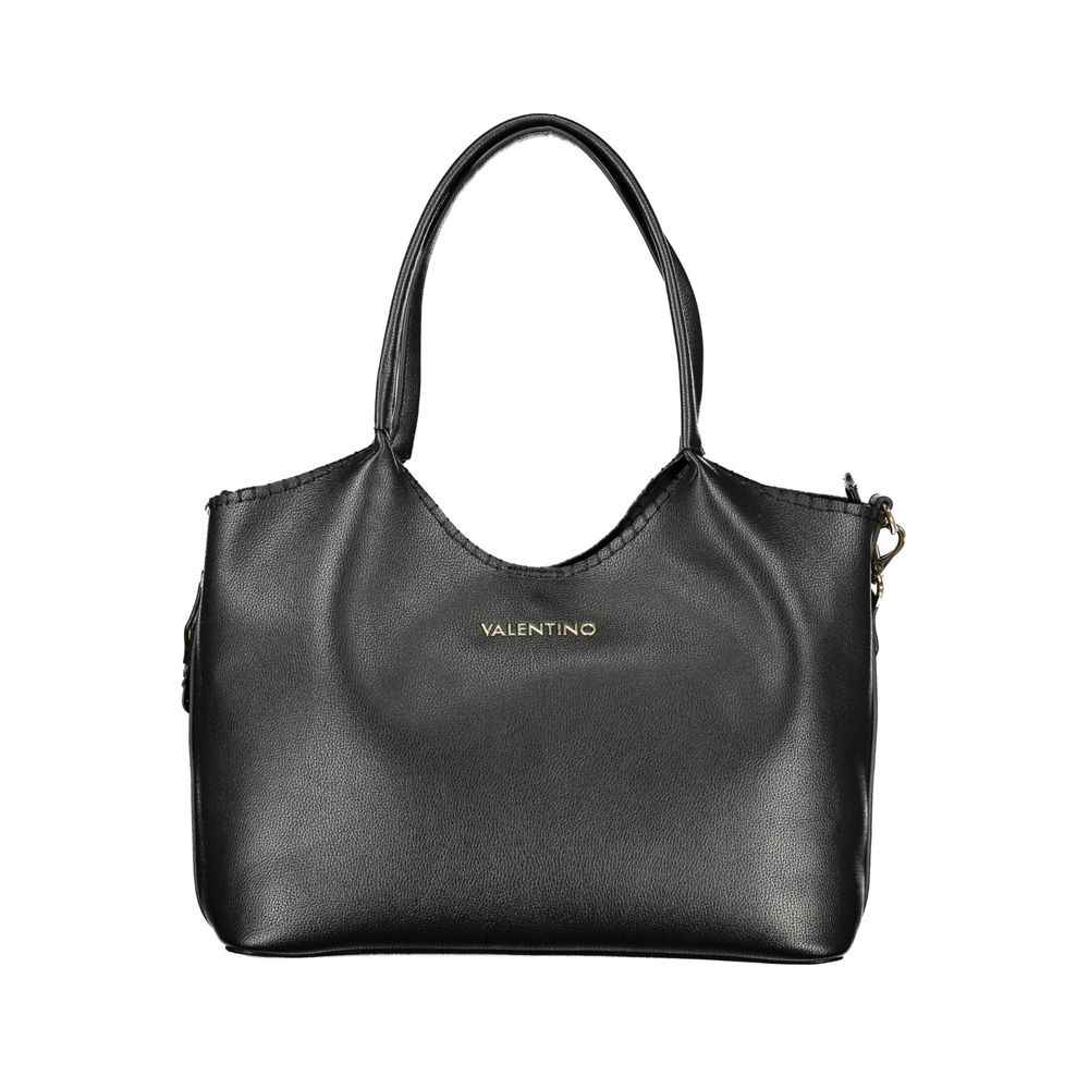 Mario Valentino Black Polyurethane Women's Bag