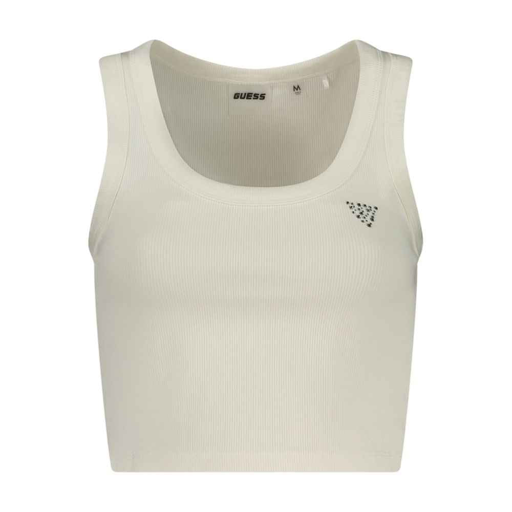 Guess Jeans White Viscose Women's Top