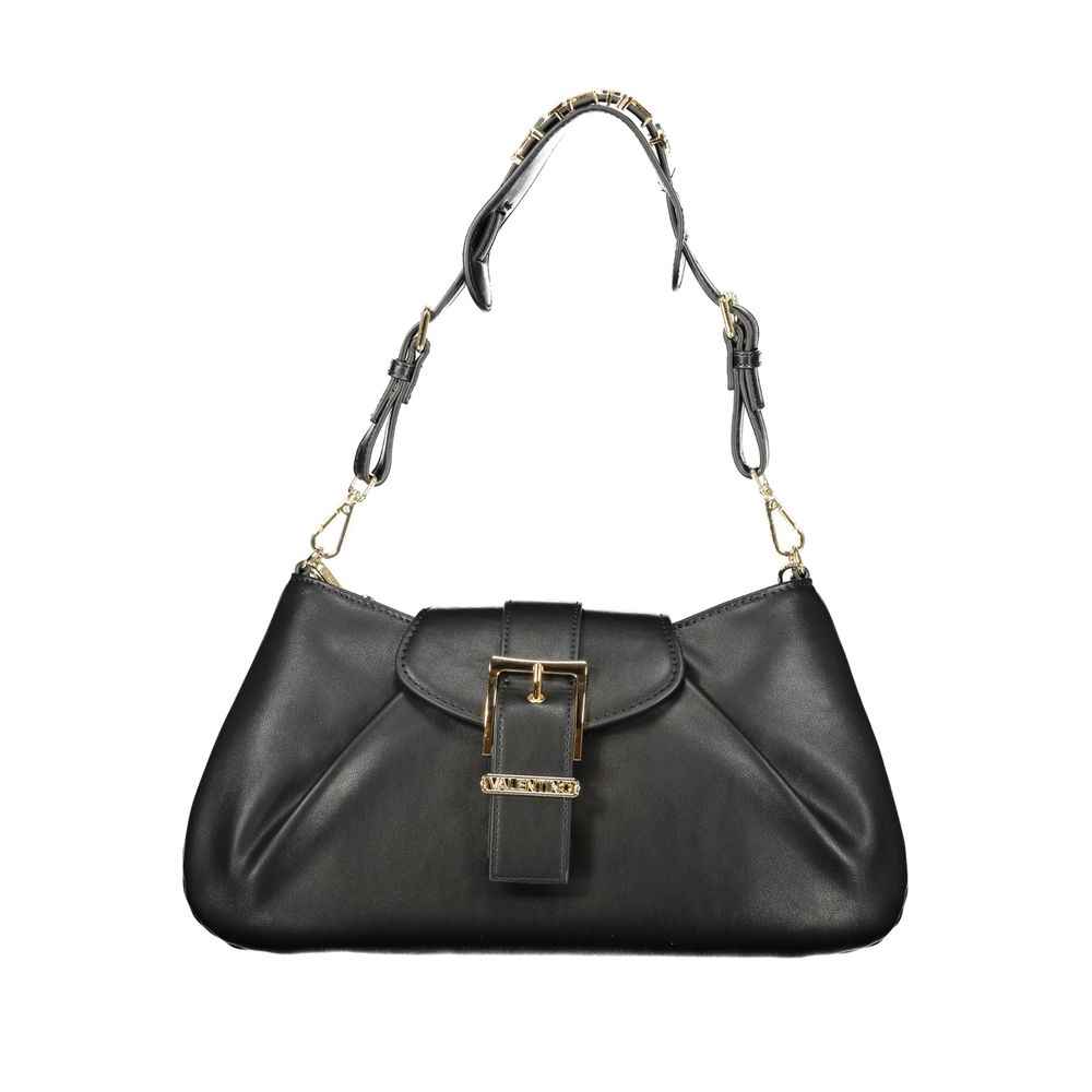 Mario Valentino Black Polyurethane Women's Bag