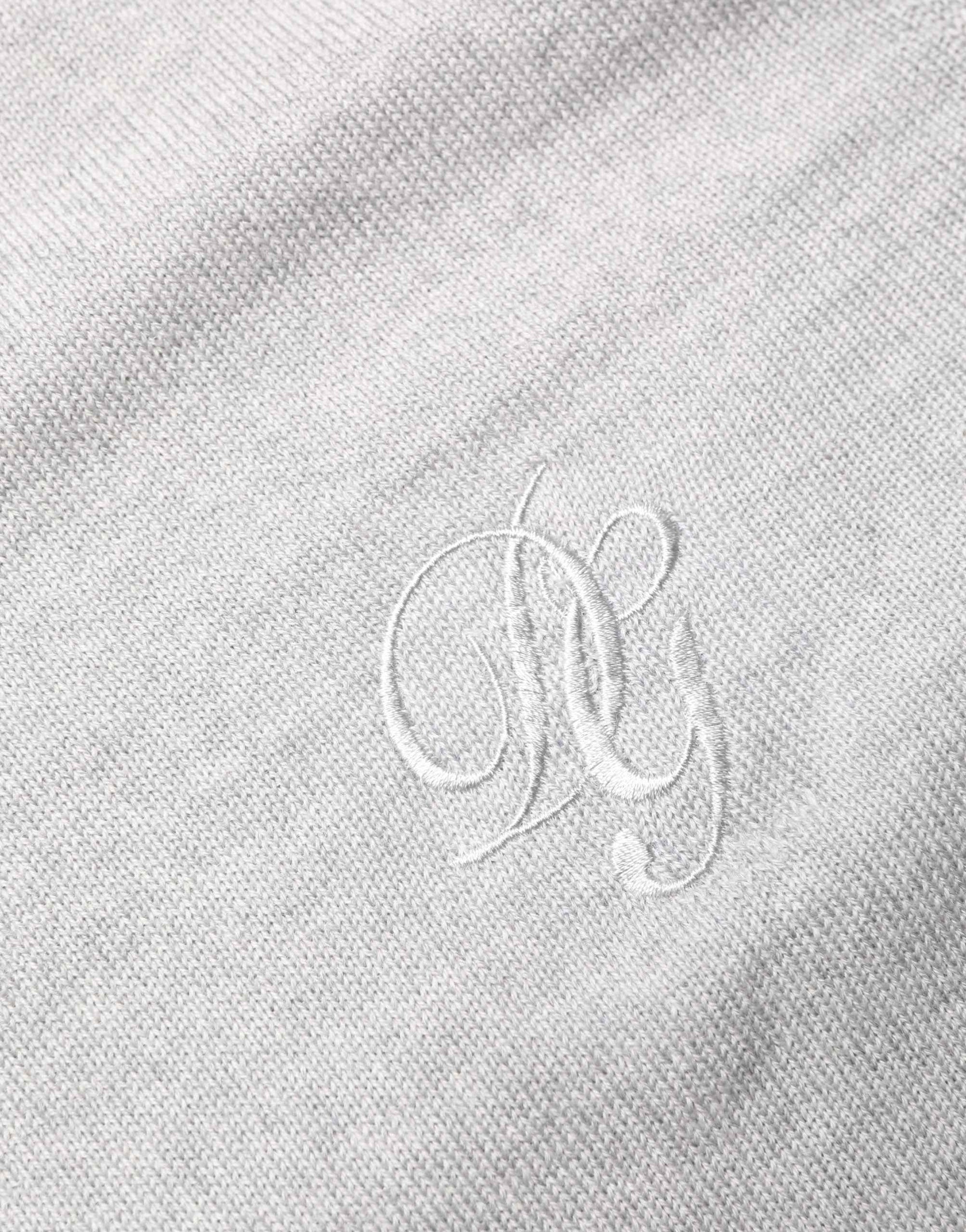Dolce & Gabbana Gray Long Sleeves Crew Neck Pullover Sweater