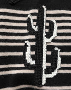 Dolce & Gabbana Multicolor Cashmere Striped CrewNeck Sweater