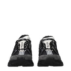 Versace Black Fabric Athletic Sneakers