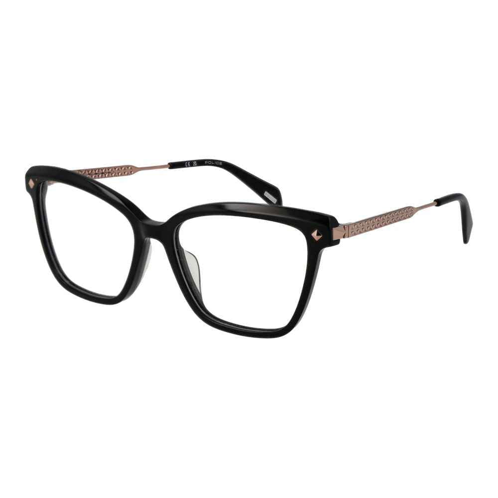 Police Black Metal Glasses (Frames)