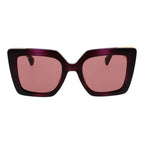 Max Mara Purple Plastic Sunglasses
