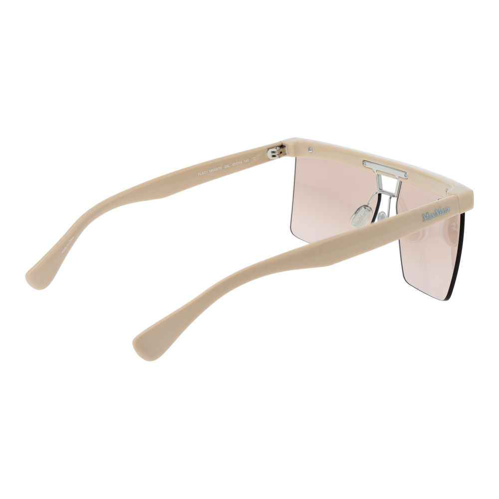 Max Mara Beige Plastic Sunglasses