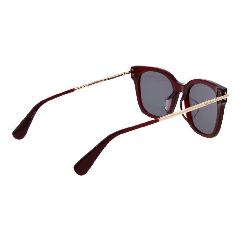 Max Mara Burgundy Acetate Sunglasses
