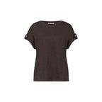 Street One Brown Cotton T-Shirt