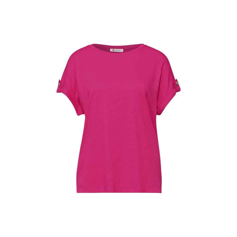 Street One Pink Cotton T-Shirt