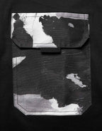 Dolce & Gabbana Black Camouflage Pocket Oversized T-shirt