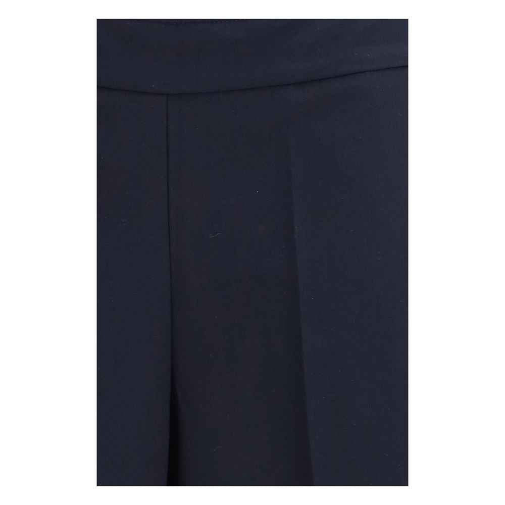 Avenue Montaigne Blue Polyester Casual Pants