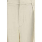 Jacob Cohen Beige Viscose Casual Pants