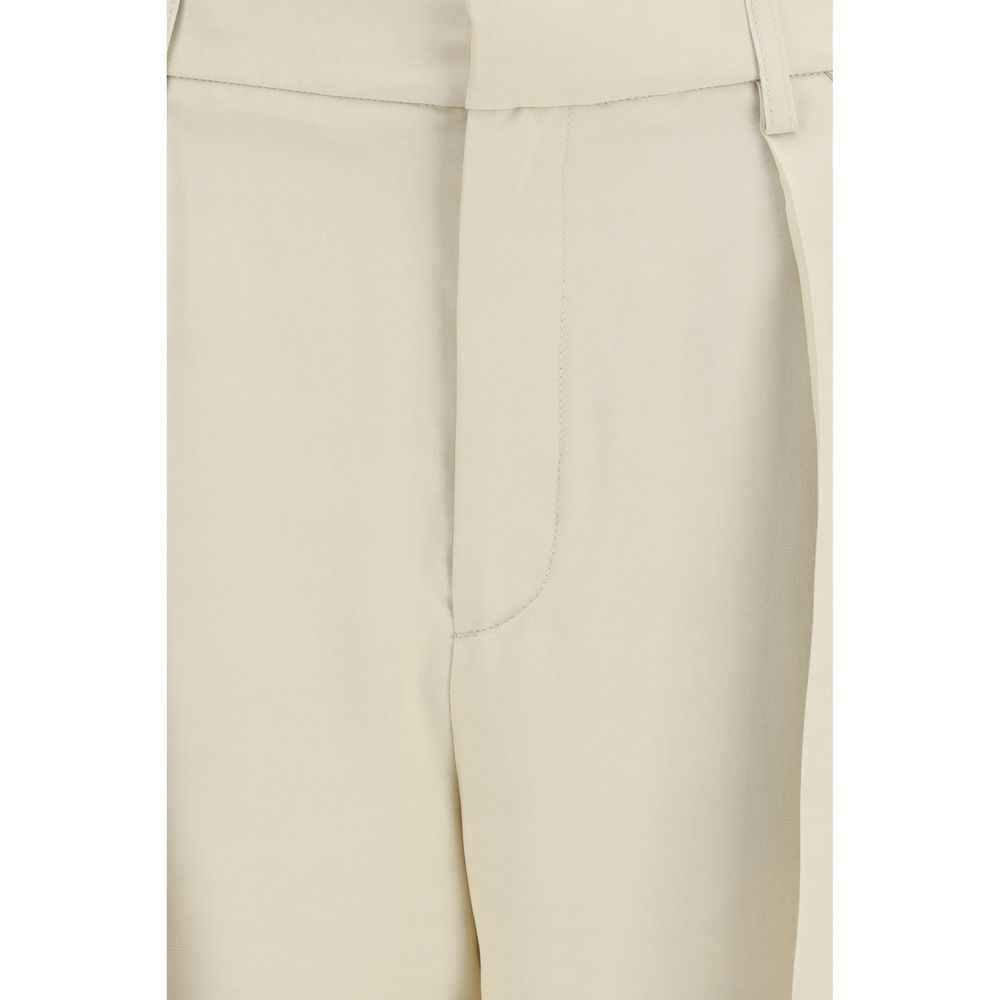 Jacob Cohen Beige Viscose Casual Pants