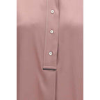Brunello Cucinelli Multicolor Silk Shortsleeve Shirt