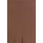 Brunello Cucinelli Brown Viscose Long Skirt