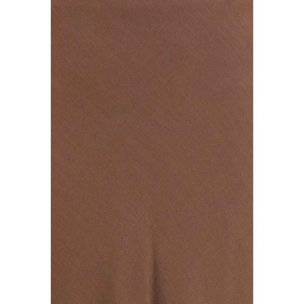 Brunello Cucinelli Brown Viscose Long Skirt