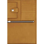 Brunello Cucinelli Brown Calf Leather Bos Taurus Wallet