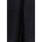 Marant Etoile Black Cotton Casual Dress