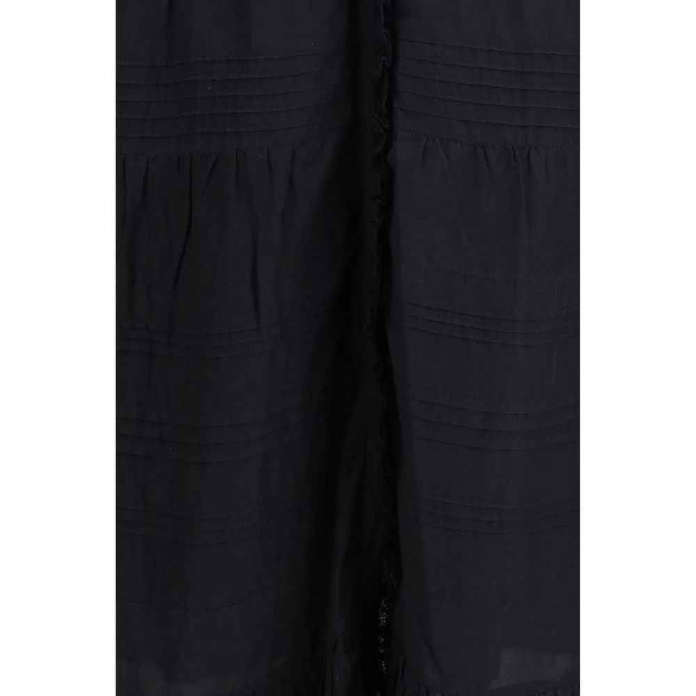 Marant Etoile Black Cotton Casual Dress