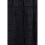 Marant Etoile Black Cotton Casual Dress