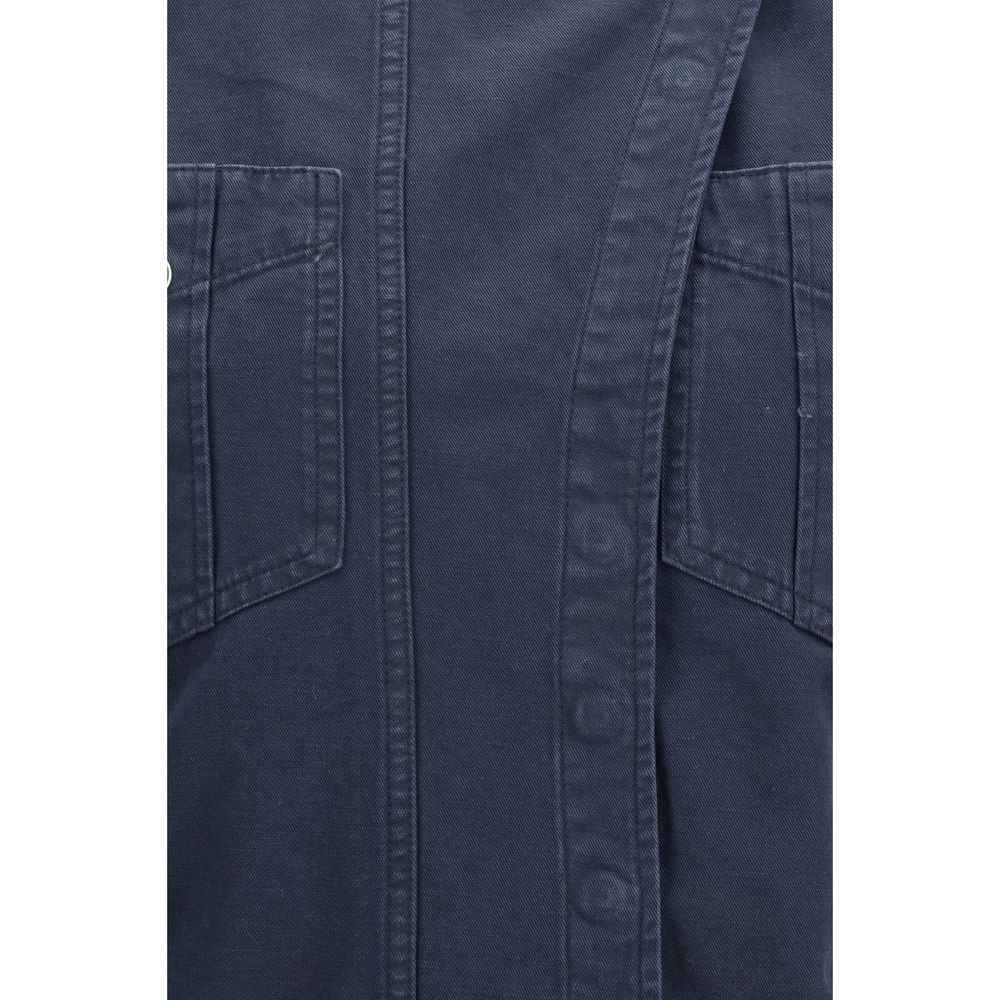 Marant Etoile Blue Cotton Casual Dress