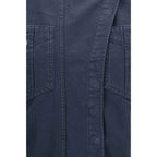 Marant Etoile Blue Cotton Casual Dress