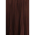 Self-Portrait Brown Polyester Casual Dress