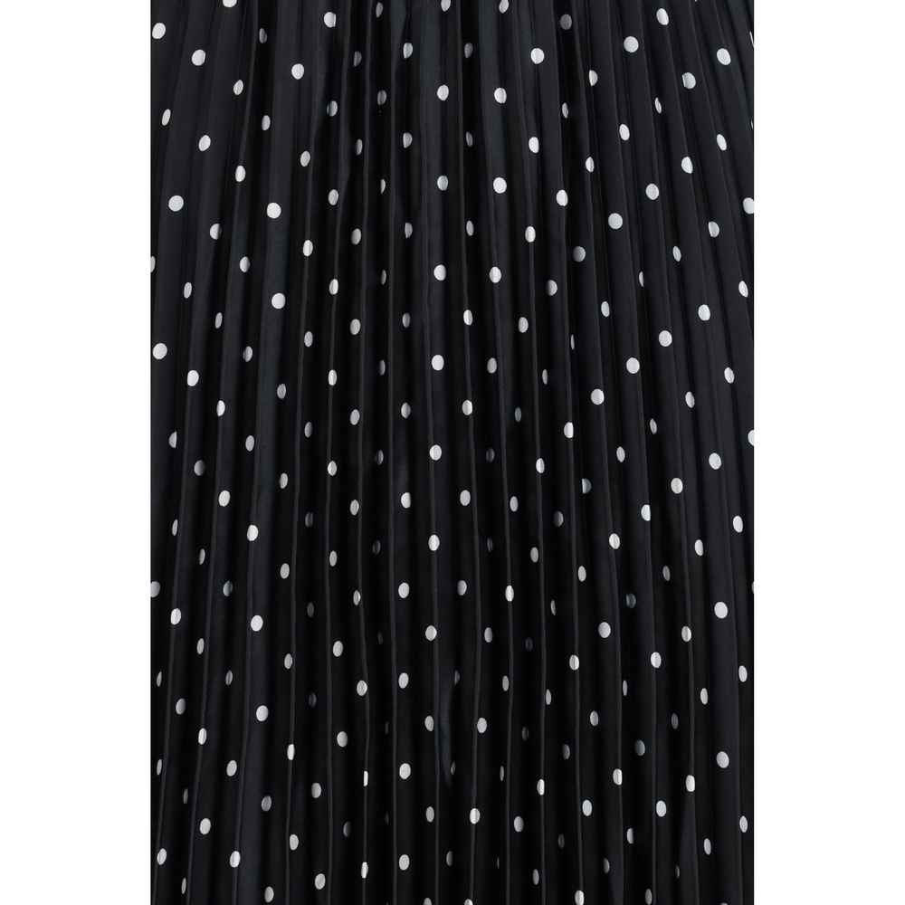 Self-Portrait Black Polyester Casual Dress