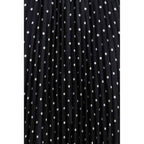 Self-Portrait Black Polyester Casual Dress
