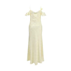 Self-Portrait Bicolor Polyester Casual Dress