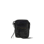 Balenciaga Black Lamb Ovis Aries Aries Shoulder Bag
