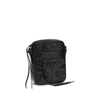 Balenciaga Black Lamb Ovis Aries Aries Shoulder Bag