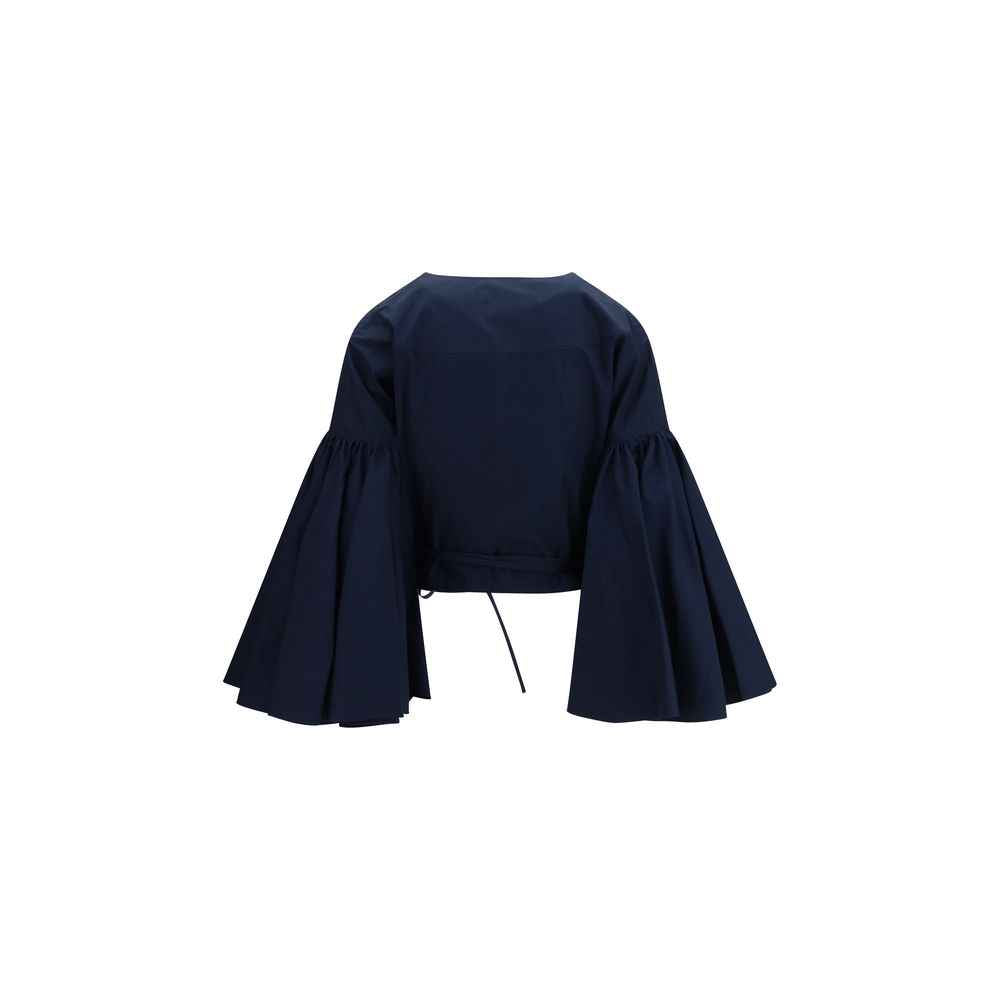 Jacquemus Blue Cotton Shirt