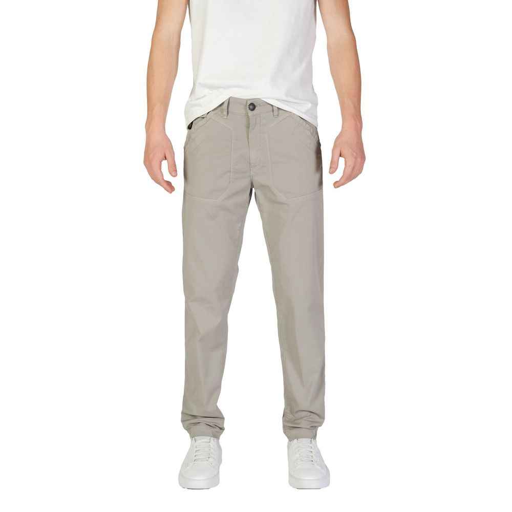 Refrigiwear Gray Cotton Casual Pants