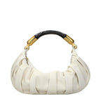 Balmain Beige Leather Handbag