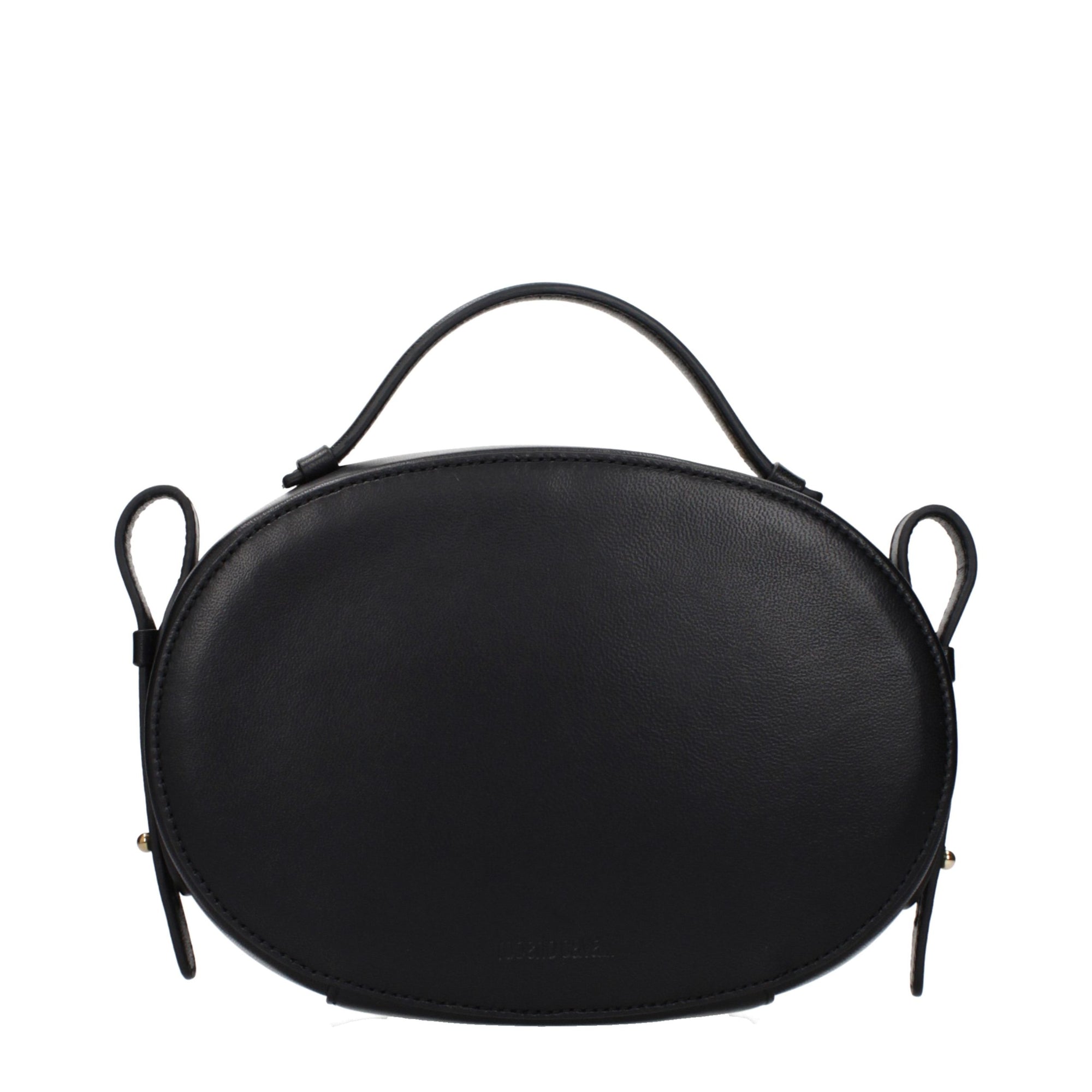Roberto Cavalli Black Leather Handbag