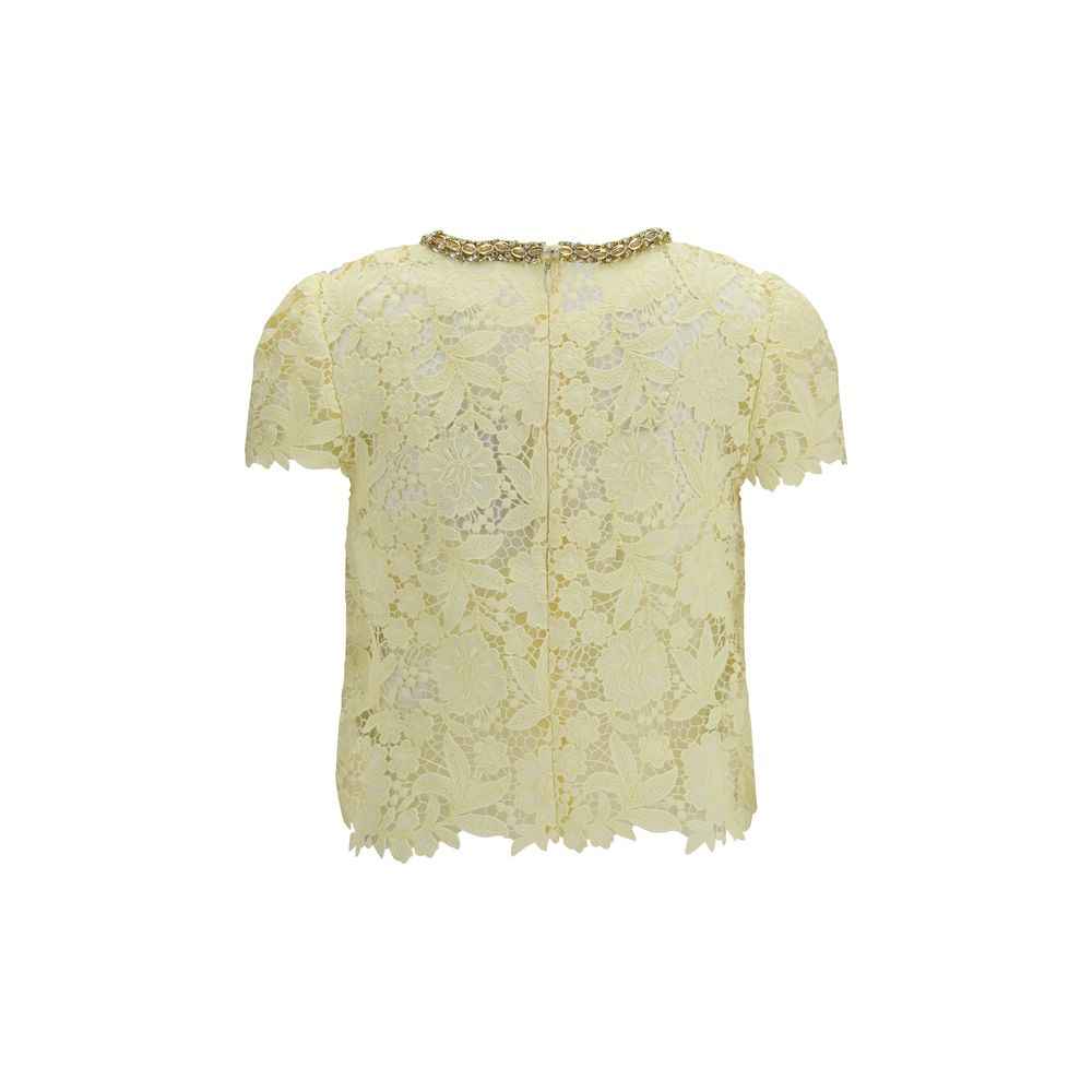 Self-Portrait Bicolor Polyester Blouse