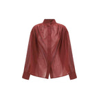 The Andamane Bordeaux Cotton Shirt
