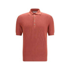 Brunello Cucinelli Multicolor Cotton Polo Shirt