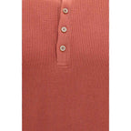 Brunello Cucinelli Multicolor Cotton Polo Shirt
