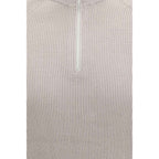 Brunello Cucinelli Beige Cotton Sweatshirt