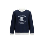 Brunello Cucinelli Blue Cotton Sweatshirt