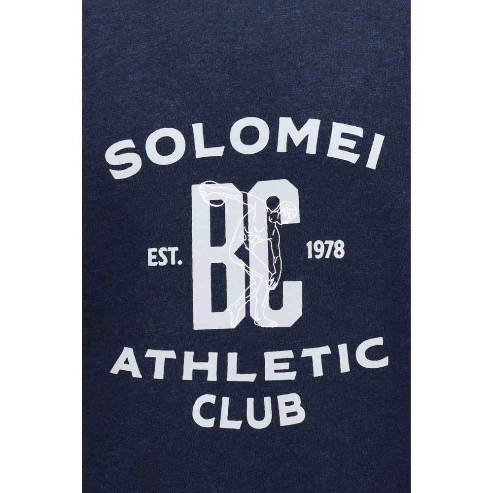 Brunello Cucinelli Blue Cotton Sweatshirt
