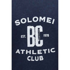 Brunello Cucinelli Blue Cotton Sweatshirt