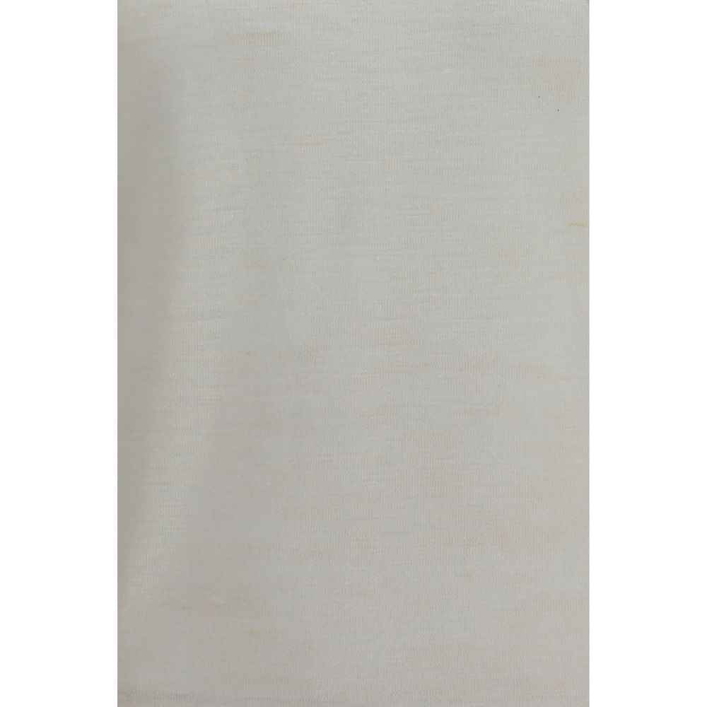 Brooksfield White Linen Shortsleeve Shirt