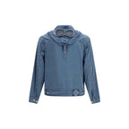 C.P. Company Blue Cotton Full-Length Jacket