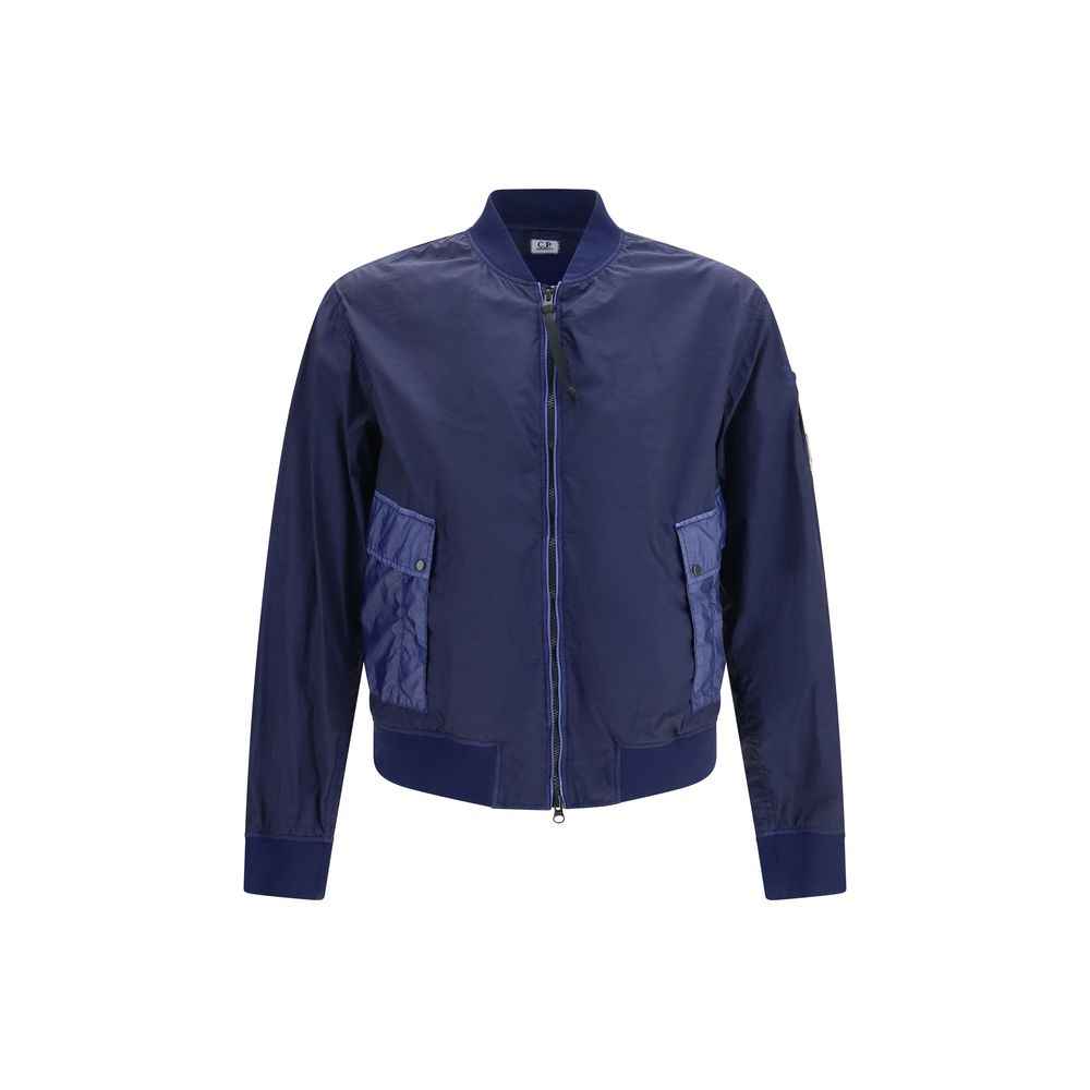 C.P. Company Blue Polyamide Bomber