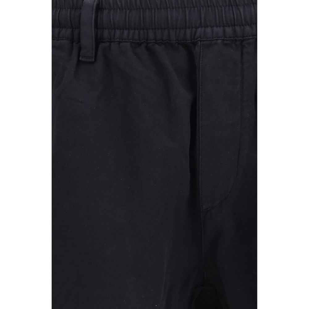 C.P. Company Black Cotton Cargo Pants