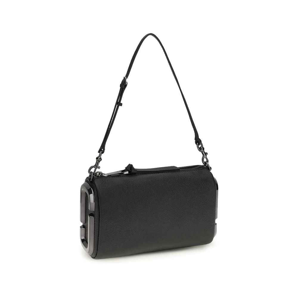 Marc Jacobs Black Calf Leather Bos Taurus Shoulder Bag