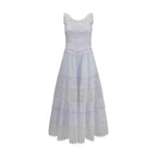 Charo Ruiz White Cotton Casual Dress