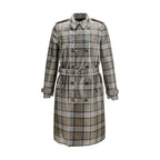Burberry Brown Polyester Trench Coat